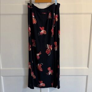 Reitmans Maxi Skirt with Floral Pattern